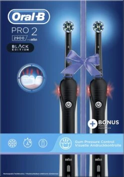 Oral B Oral_B Pro 2 - 2900 - Duoverpakking Elektrische Tandenborstel - Zwart 23 Oral B Oral_B Pro 2 - 2900 - Duoverpakking Elektrische Tandenborstel - Zwart -Oral B Aanbiedingen Winkel 839x1200