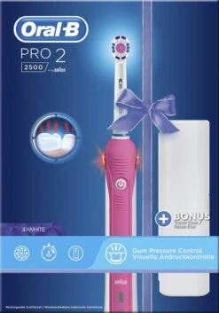 Oral B Oral-B PRO 2500 3D - Elektrische Tandenborstel - Roze 33 Oral B Oral-B PRO 2500 3D - Elektrische Tandenborstel - Roze -Oral B Aanbiedingen Winkel 839x1200 4