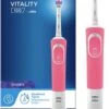 Oral B Oral-B Vitality 100 Roze CrossAction - Elektrische Tandenborstel - Powered By Braun