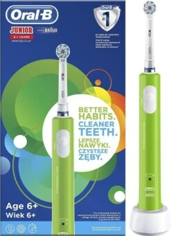 Oral B Oral-B Junior - Elektrische Tandenborstel - Groen 28 Oral B Oral-B Junior - Elektrische Tandenborstel - Groen -Oral B Aanbiedingen Winkel 870x1200