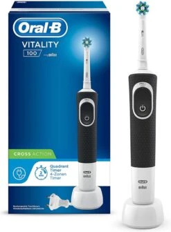 Oral B Oral-B Vitality 100 CrossAction Zwart - Elektrische Tandenborstel -Oral B Aanbiedingen Winkel 881x1200 1