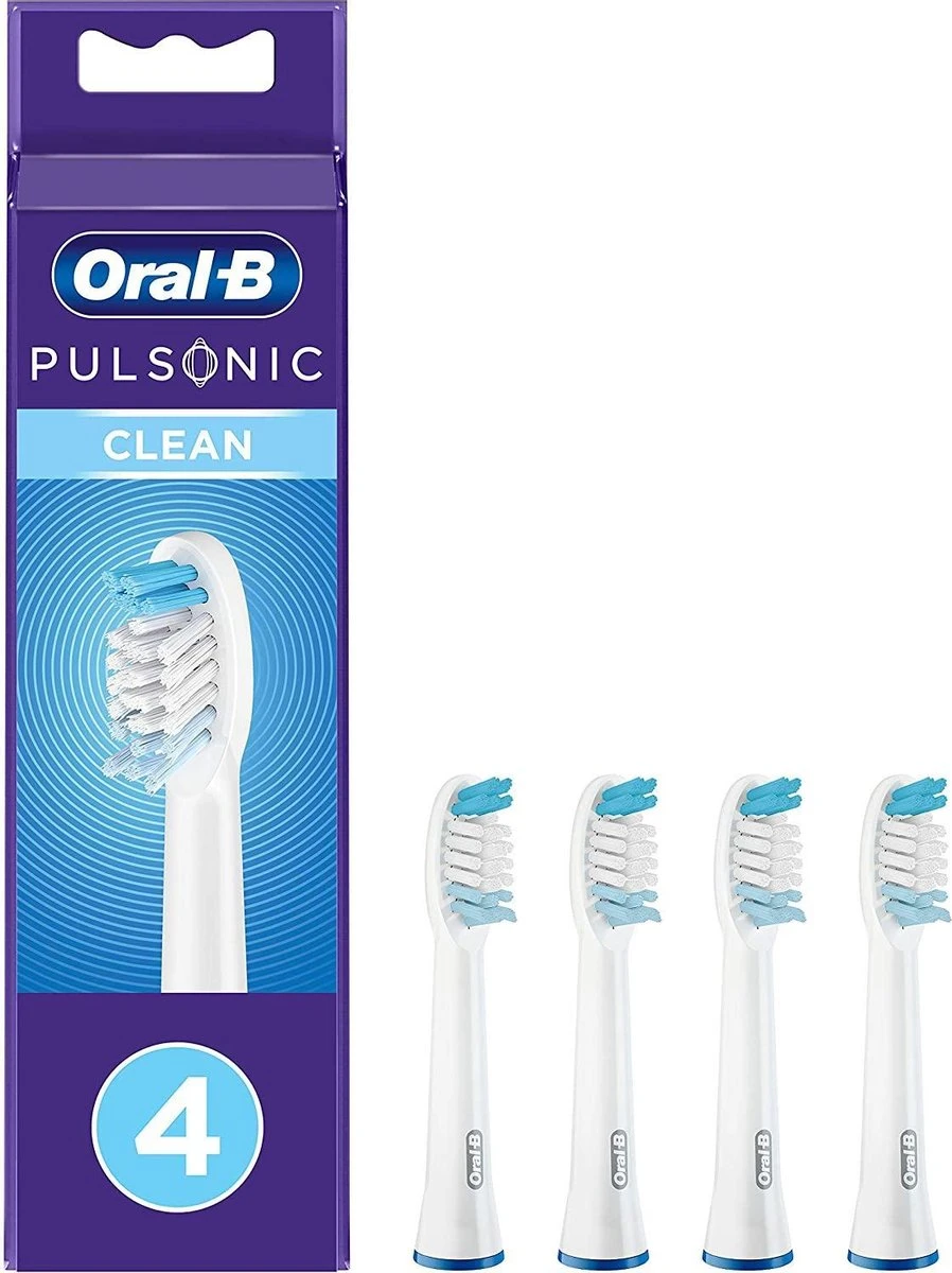 Oral B Oral-B Pulsonic SR32-4 - Opzetborstels - 4 Stuks - Wit 4 Oral B Oral-B Pulsonic SR32-4 - Opzetborstels - 4 Stuks - Wit - Afbeelding 4