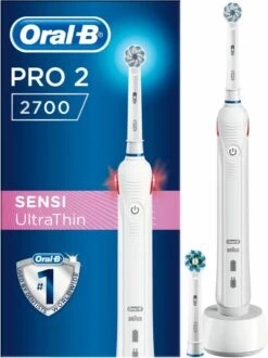 Oral B Oral-B Pro 2 2700 - Sensi Ultra Thin - Elektrische Tandenborstel - Wit -Oral B Aanbiedingen Winkel 899x1200 1