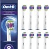 Oral B Oral-B 3D White - Met CleanMaximiser-technologie - Opzetborstels - 8 Stuks
