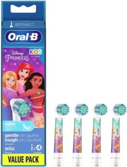 Oral B Oral-B Stages Power Kids Princess - Opzetborstels - 4 Stuks -Oral B Aanbiedingen Winkel 910x1200 1