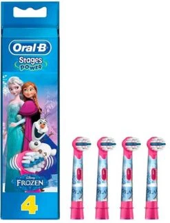 Oral B ORAL-B 80352086 - Disney Frozen 2 Vervangende Opzetborstels - Voor Oral-B Elektrische Tandenborstel Voor Kinderen - Set Van 4 -Oral B Aanbiedingen Winkel 915x1200 1