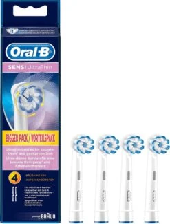 Oral B Oral-B Sensi UltraThin Opzetborstels - 4 Stuks -Oral B Aanbiedingen Winkel 915x1200