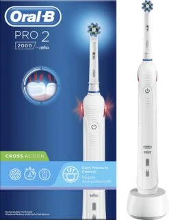 Oral B Oral-B Pro 2 2500 - Zwart - Elektrische Tandenborstel -Oral B Aanbiedingen Winkel 926x1200