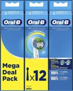 Oral B Oral-B Precision Clean - Met CleanMaximiser-technologie - Opzetborstels - 12 Stuks 15 Oral B Oral-B Precision Clean - Met CleanMaximiser-technologie - Opzetborstels - 12 Stuks -Oral B Aanbiedingen Winkel 966x1200 1