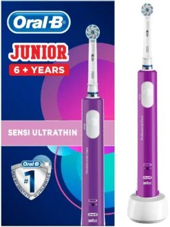 Oral B Ultrasone Tandenborstel Pulsonic Slim Luxe 4100 -Oral B Aanbiedingen Winkel oral b elektrische tandenborstel junior purple paars