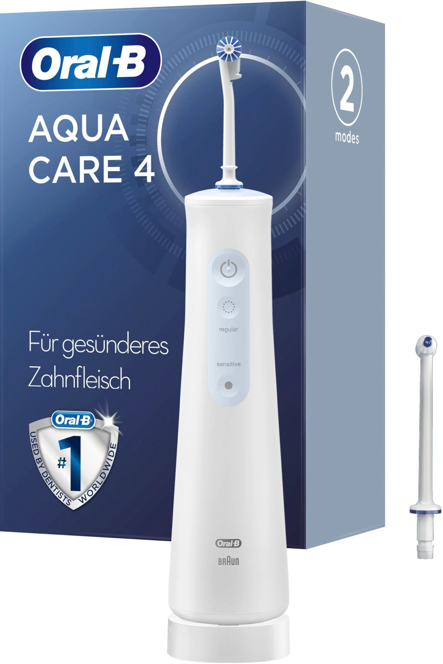 Oral B Monddouche AquaCare 4 Draadloos Met Oxyjet-technologie 1 Oral B Monddouche AquaCare 4 Draadloos Met Oxyjet-technologie
