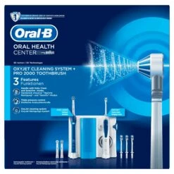 Oral B Mondverzorging Center OxyJet + PRO 2000 (set) -Oral B Aanbiedingen Winkel oral b mondverzorging center oxyjet pro 2000 set wit 2