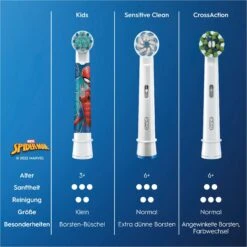 Oral B Opzetborsteltje Kids Spiderman 25 Oral B Opzetborsteltje Kids Spiderman -Oral B Aanbiedingen Winkel oral b opzetborsteltje kids spiderman multicolor 8