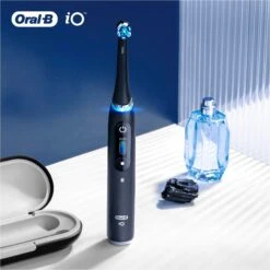 Oral B Opzetborsteltjes IO Ultieme Reiniging Black Ok Technologie -Oral B Aanbiedingen Winkel oral b opzetborsteltjes io ultieme reiniging black ok technologie zwart 3