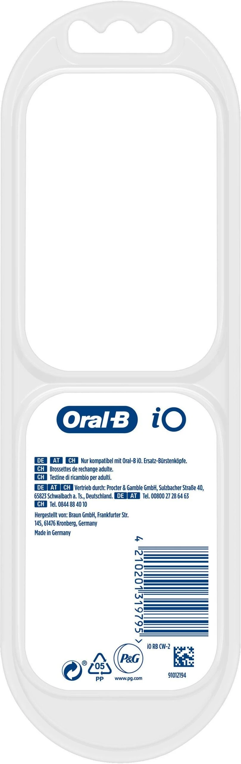 Oral B Opzetborsteltjes IO Ultieme Reiniging Ok Technologie 11 Oral B Opzetborsteltjes IO Ultieme Reiniging Ok Technologie - Afbeelding 11