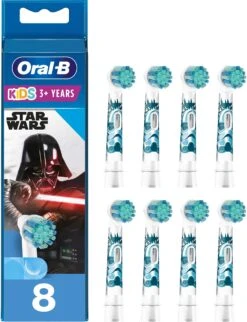Oral B Opzetborsteltjes Kids Star Wars Voor Kinderen Vanaf 3 Jaar, Je Ontvangt Een Mix Van Verschillende Star Wars-motieven
