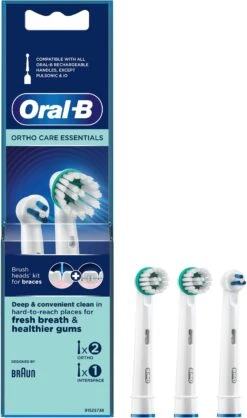 Oral B Ultrasone Tandenborstel Pulsonic Luxe 4500 3 Poetsprogramma's Inclusief Sensitief, Timer, Reisetui, -Oral B Aanbiedingen Winkel oral b opzetborsteltjes ortho care essentials wit 8