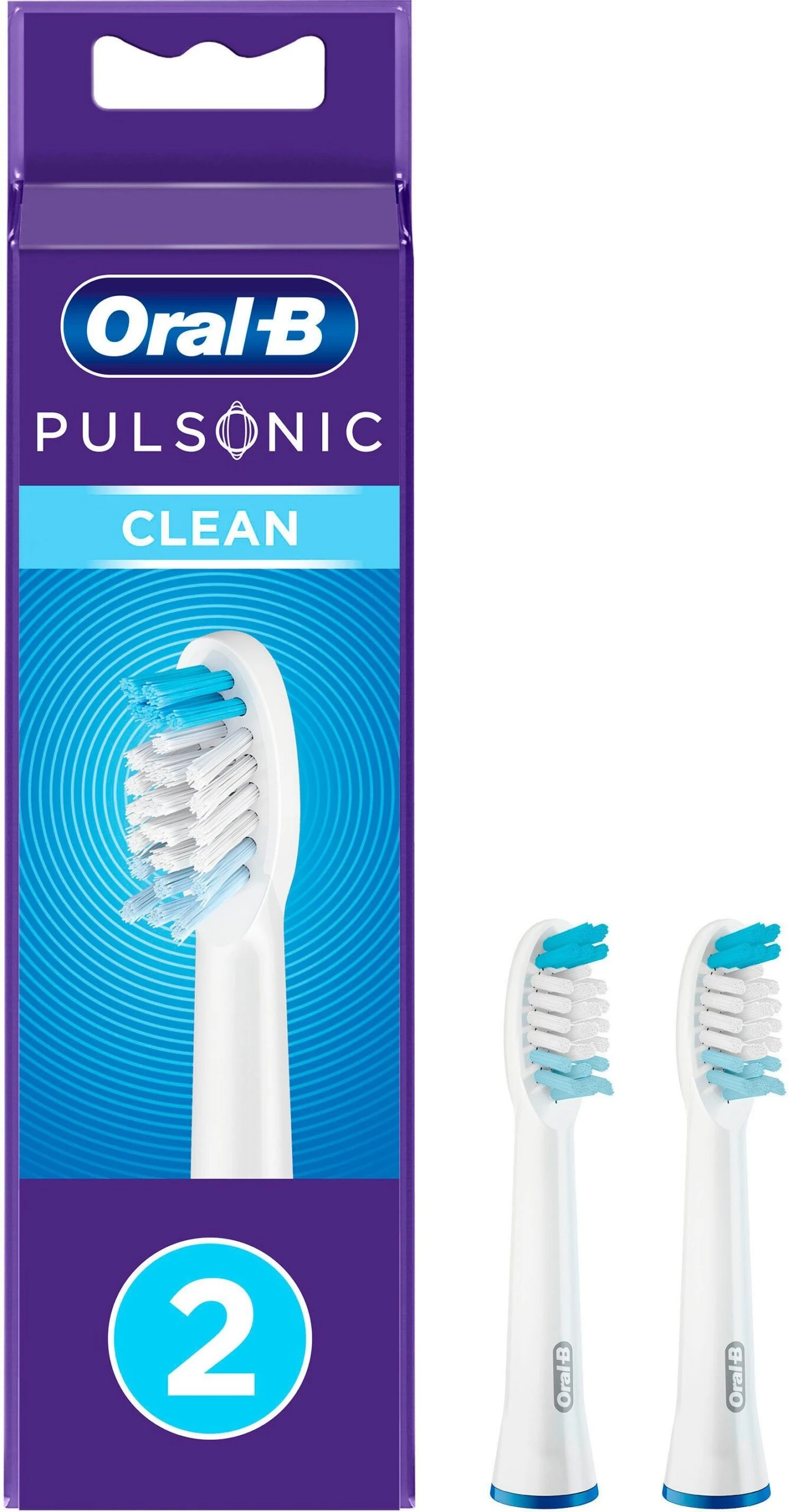 Oral B Opzetborsteltjes Pulsonic Clean 1 Oral B Opzetborsteltjes Pulsonic Clean