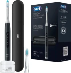 Oral B Ultrasone Tandenborstel Pulsonic Luxe 4500 3 Poetsprogramma's Inclusief Sensitief, Timer, Reisetui,