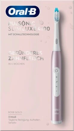 Oral B Ultrasone Tandenborstel Pulsonic Slim Luxe 4100 -Oral B Aanbiedingen Winkel oral b ultrasone tandenborstel pulsonic slim luxe 4100 goud 8